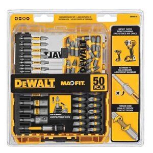 New DeWALT MAXFIT Screwdriving Drill Bit Set (50-Piece)
